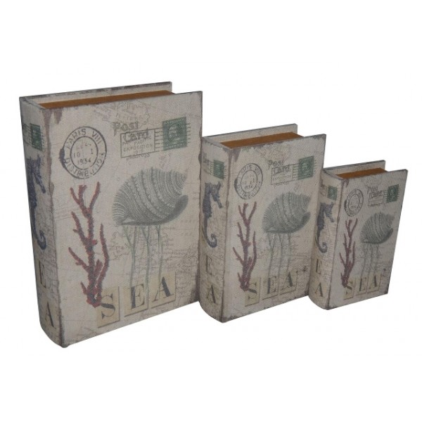 Coral Sea Book Boxes