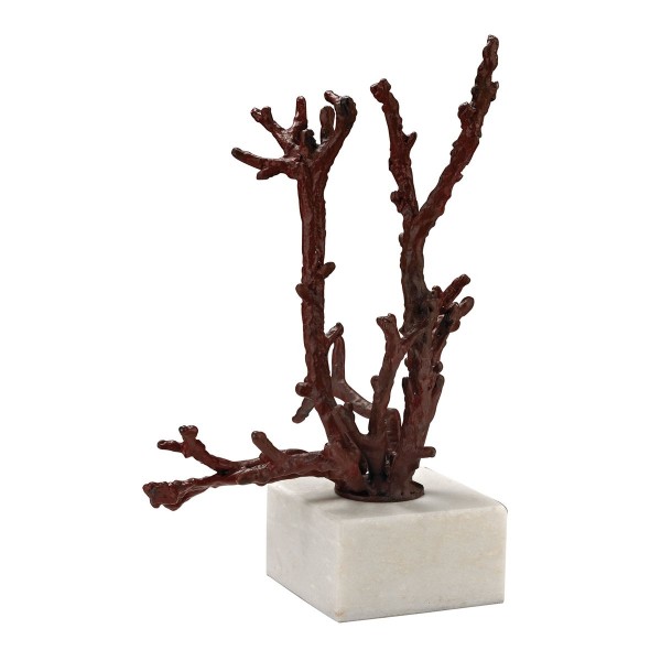 Red Staghorn Coral Sculpture