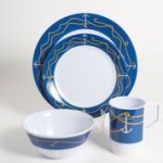 Galleyware Decorated Melamine Dinnerware Gift Set - Anchorline