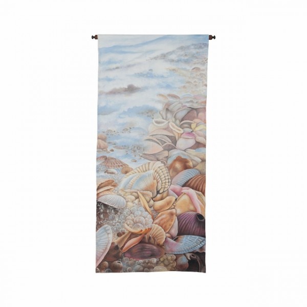 Sea Foam And Shells Tapestry