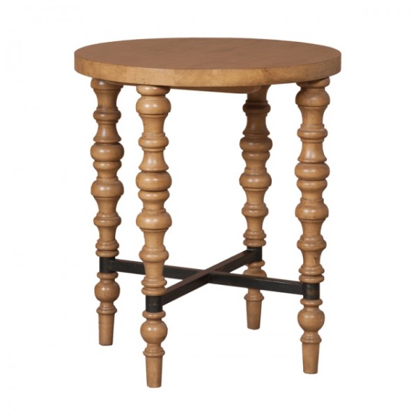 Small Spindle Accent Table