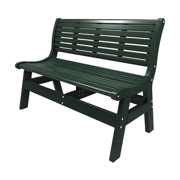 Newport 48'' Bench with Back